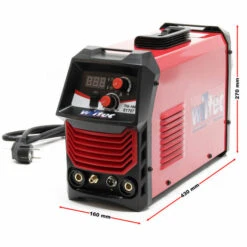 WILTEC Schweißgerät WIG HF-Zündung 180 Ampere WIG Inverter MMA Elektroden-Schweißinverter Elektrisch -Elektroschweißen Verkäufe 2022 11519223 3