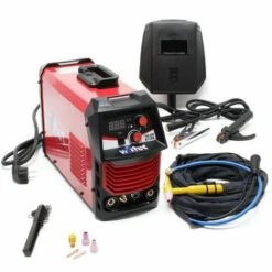 WILTEC Schweißgerät WIG HF-Zündung 200 Ampere WIG Inverter MMA Elektroden-Schweißinverter Elektrisch