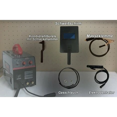 Mauk Multi Inverter Und Schutzgas Schweißgerät 4 In 1 MIG MAG MMA IGT 130 A Mit Zubehör 5 Mauk Multi Inverter Und Schutzgas Schweißgerät 4 In 1 MIG MAG MMA IGT 130 A Mit Zubehör – Bild 5