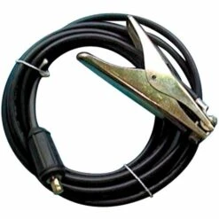 HARRIS CALORIFIC Massekabel L.5m/16mm2 Kl.Stecker 9mm 300A Ku.-ummantelt