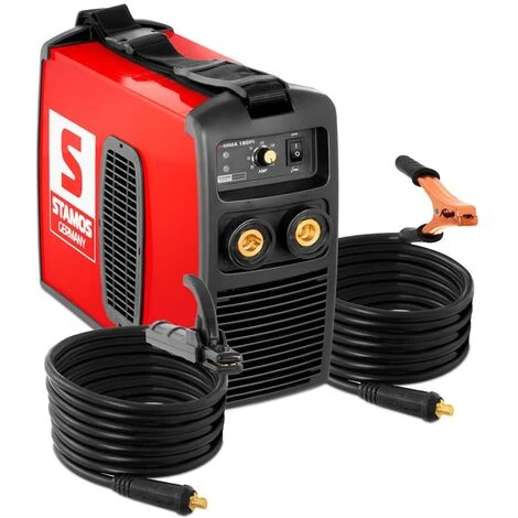 Schweißgerät Elektroden IGBT Inverter MmA E Hand 180 A Hot Start 230 V STAMOS 1 Schweißgerät Elektroden IGBT Inverter MmA E Hand 180 A Hot Start 230 V STAMOS