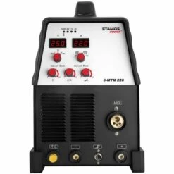 STAMOS Kombi 5in1 Schweissgerät MIG MAG MMA WIG DC Schweißlöten 220 A - Silbern -Elektroschweißen Verkäufe 2022 13460914 3