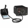 STAMOS Lötstation Mit Lötkolben 50W 480°C Lötkolbenablage 230V Basisset Zubehör - Braun, Grau