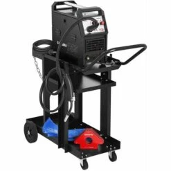 STAMOS Schweißwagen 3 Etagen Werkstattwagen Schweißgerätewagen Schweißmobil 75 Kg Stahl