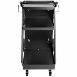 STAMOS Schweißwagen Mit 3 Etagen Werkstattwagen Schweißgerätewagen Schweißmobil 75 Kg - Schwarz -Elektroschweißen Verkäufe 2022 13464022 3