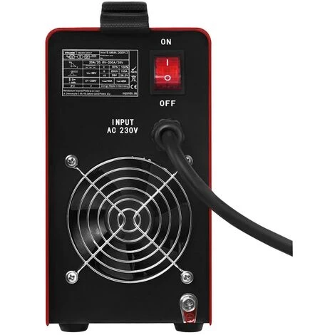 STAMOS Schweißgerät Elektroden Mobil E Hand Schweißgerät Mma LED Display Igbt 200A 5 STAMOS Schweißgerät Elektroden Mobil E Hand Schweißgerät Mma LED Display Igbt 200A – Bild 5