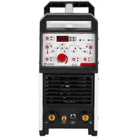 STAMOS Schweissgerät Alu 200A Digital E Hand Tig Mma Wig Ac Dc Puls Igbt Welbach 5 STAMOS Schweissgerät Alu 200A Digital E Hand Tig Mma Wig Ac Dc Puls Igbt Welbach – Bild 5