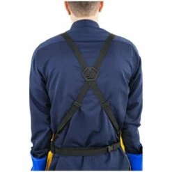 STAMOS Schweißerschürze Aus RindspaltLEDer 109 X 63 5 Cm Nähte LEDerschürze - Schwarz, Gelb -Elektroschweißen Verkäufe 2022 13465334 3