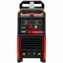 STAMOS Schweißgerät Elektroden E Hand Schweißgerät Mma Wig Liftarc Vrd Arc Force 200 A - Silbern -Elektroschweißen Verkäufe 2022 13466788 3