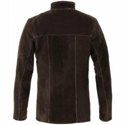 Schweißerjacke Schweiß Jacke "XXL" Echtes RindsLEDer Gr Xxl LEDer Stamos - Dunkelkhaki, Neon-Orange -Elektroschweißen Verkäufe 2022 13940856 4