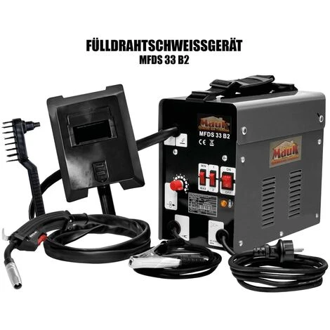Mauk 100 E Fülldraht Schweißgerät Mit Zubehör - 90 A 1 Mauk 100 E Fülldraht Schweißgerät Mit Zubehör - 90 A