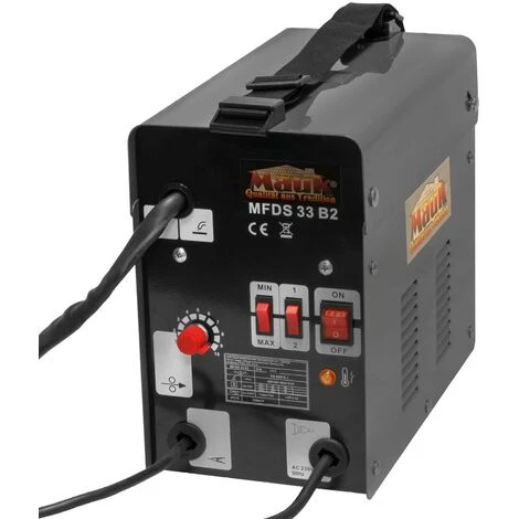Mauk 100 E Fülldraht Schweißgerät Mit Zubehör - 90 A 2 Mauk 100 E Fülldraht Schweißgerät Mit Zubehör - 90 A – Bild 2