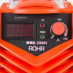 RÖHR Schweißgerät Inverter ROHR MMA-200FI MMA / ARC 240V / 160 Ampere IGBT DC 2 In 1 Tragbares Schweißgerät - 1 Jahr Garantie -Elektroschweißen Verkäufe 2022 16597149 3