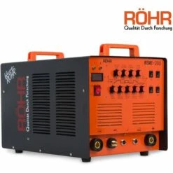 RÖHR Röhr WSME-200 - Inverter-Schweißgerät 4-in-1 - Für WIG-/MMA-Schweißen - Mit/ohne Gas - AC/DC - 240 V - 200 A