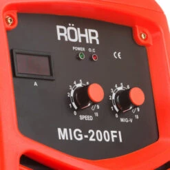 RÖHR Schweißgerät Inverter ROHR MIG-200FI MIG 240 V / 200 A IGBT DC Gasflussdraht Tragbares Schweißgerät – 1 Jahr Garantie -Elektroschweißen Verkäufe 2022 16597158 3