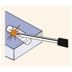 TECHNOLIT TS Nut Standard Stabelektrode - Schneidelektrode Fugenhobeln VPE 1 Kg - Größe:2.5 X 350 Mm -Elektroschweißen Verkäufe 2022 17182538 4