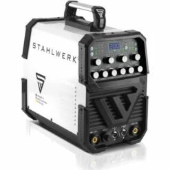 STAHLWERK AC/DC WIG 200 Puls ST Vollausstattung Profi Schweißgerät Mit 200 Ampere WIG MMA Viele Schweißparameter Einstellbar 7 Jahre Garantie -Elektroschweißen Verkäufe 2022 17398111 3