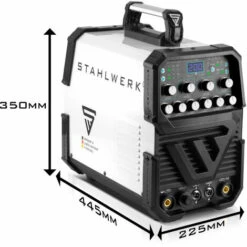 STAHLWERK AC/DC WIG 200 Puls ST Vollausstattung Profi Schweißgerät Mit 200 Ampere WIG MMA Viele Schweißparameter Einstellbar 7 Jahre Garantie -Elektroschweißen Verkäufe 2022 17398111 5