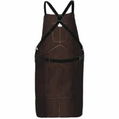 STAMOS Schweißerschürze Lederschürze Arbeitsschürze Rindspaltleder Braun XL -Elektroschweißen Verkäufe 2022 18441622 4