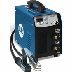 WELDING TEAM Elektrodenschweißgerät WT-MMA 200 PFC Mit Zubehör 10 - 200 A