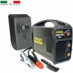 INVERTER SCHWEISSGERAT 200A MMA INKLUSIVE ZUBEHÖR STANLEY FATMAX KING 210