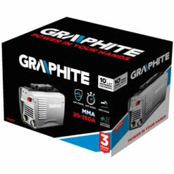 GRAPHITE Profi Inverter Schweißgerät 20-160A -Elektroschweißen Verkäufe 2022 37348929 3