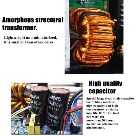 MAEREX ZX7-200 220V Mini MMA ARC Tragbares Elektrisches Schweißgerät DC IGBT Schweißgerät Lötinverter Zwangsluftkühlung Sasicare 3 MAEREX ZX7-200 220V Mini MMA ARC Tragbares Elektrisches Schweißgerät DC IGBT Schweißgerät Lötinverter Zwangsluftkühlung Sasicare – Bild 3