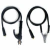 ASUPERMALL Bogenschweiß-Erdklemmen-Set 1,5 M Lange 300A Schweißer-Erdungsclip-Kit Fur ARC ZX7 MMA-Schweißgerat
