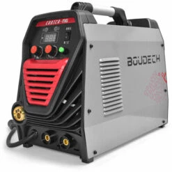 Boudech CASTER-MIG 160Amp Dauerdrahtschweißgerät Mit Dualer MIG/MMA-Funktion. Lieferung Mit Schweißpistole, Masseklemme, Elektrodenhalter, Bürsten Und Schweißmaske. CE-zertifiziert