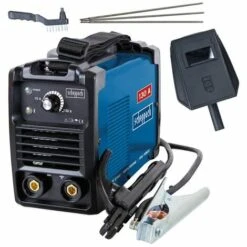 Scheppach 3IN1 Schweißgerät Inverter WSE1000 10-130 A Schweißschild Drahtbürste