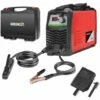 Inverterschweißgerät Gleichstrom, Leistung Zwischen 25A-180A, Spannung 230V, IGBT-Technologie, Elektrodensatz Zwischen 2mm-4mm - Greencut MMA180