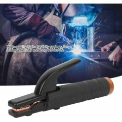 SUN FLOWERDE Schweißelektrodenhalter, Amerikanische Verdickte Anti-Verbrühungs-Kupferklemmen, Mit Dauerhafter Elastizität Und Langer Lebensdauer, Für Elektrisches Schweißen -Elektroschweißen Verkäufe 2022 45408315 3