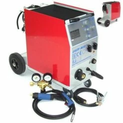 APEX Schutzgas Schweißgerät Kombi MIG 190AM-F Für Normal + Fülldraht Schweißdraht MAG