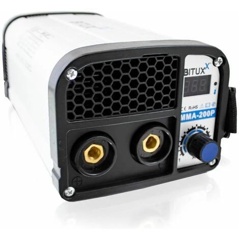 Bituxx Inverter Schweißgerät Elektroden Schweißgerät 10-200A Mobiles Schweißgerät 2 Bituxx Inverter Schweißgerät Elektroden Schweißgerät 10-200A Mobiles Schweißgerät – Bild 2