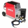 APEX Schweißgerät 250 A MIG Schutzgasschweißgerät Schutzgas 400 Volt Schweißmaschine