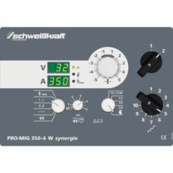 Schweißkraft MIG/MAG Schutzgasschweißanlage PRO-MIG Synergie 350-4 W, 1081036