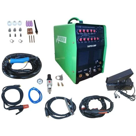 Varan Motors - Super200P Schweißgerät 4in1 Plasmaschneider 230v SUPER-200P, WIG AC/DC Pulse, MMA, Aluminium..... - Grün 1 Varan Motors - Super200P Schweißgerät 4in1 Plasmaschneider 230v SUPER-200P, WIG AC/DC Pulse, MMA, Aluminium..... - Grün -Elektroschweißen Verkäufe 2022 53516766 1