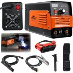TOPSHAK Inverterschweißgerät 5,00 - 140,00 A, IGBT Inverter Schweißgerät Set Mit Zubehör