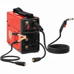 STAMOS Profi MIG MAG Schweißgerät Schutzgas Schweißmaschine FCAW 230 V 90 A Spule 100mm