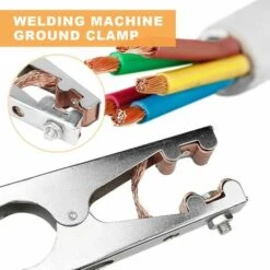 Masseklemme, Schweißklemme, Betterlife 2 Schweißerdklemme, Aus Eisen + Messing, Stark Und Langlebig, Professionelle Schweißausrüstung, Für Die Meisten Schweißmaschinen (500A) -Elektroschweißen Verkäufe 2022 54098151 4