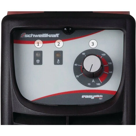 SCHWEIßKRAFT Schwei§kraft Elektrodeninverter 161 FŸr 230V-Anwendungen Elektrode 10-160 A 3 SCHWEIßKRAFT Schwei§kraft Elektrodeninverter 161 FŸr 230V-Anwendungen Elektrode 10-160 A – Bild 3