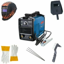 Pack SCHEPPACH Schweigerät - WSE1100 - Schweihelm - AWH500FL - Schutzhandschuhe
