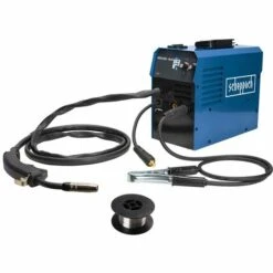 Scheppach WSE4000 4IN1 Multi Schweißgerät 2 Düsen Schweißschirm Mobil Verwendbar