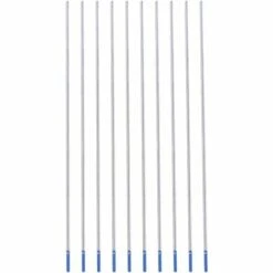BEARSU 10 Stück 1,0 / 1,6 / 2,4 Mm Wolfram-Schweißelektroden, Lanthan-Elektrode, Blaue Spitze (1,6 * 150 Mm) -Elektroschweißen Verkäufe 2022 59194634 5