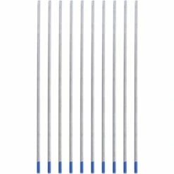 BEARSU 10 Stück 1,0/1,6/2,4 Mm Wolfram-Schweißelektroden, Lanthan-Elektrode, Blaue Spitze (2,4 X 150 Mm) -Elektroschweißen Verkäufe 2022 59194749 3