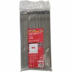 MECAFER LOT VON 210 STAHLELEKTRODEN - 2,5 MM L 300 MM