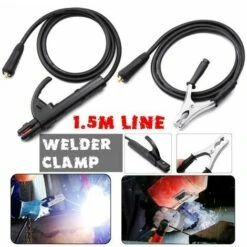 QERSTA Schwarz 1,5 M 300 A Ground Welding Ground Clamp Clip Für Lichtbogenschweißgerät -Elektroschweißen Verkäufe 2022 59492979 5