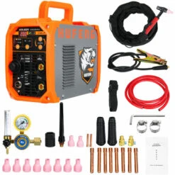 INSMA 2IN1 Inverter Schweißgerät Elektrodenschweißgerät IGBT 220V 200A Mit Zubehör Set -Elektroschweißen Verkäufe 2022 60210184 4