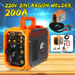 INSMA 2IN1 Inverter Schweißgerät Elektrodenschweißgerät IGBT 220V 200A Mit Zubehör Set -Elektroschweißen Verkäufe 2022 60210184 5