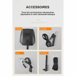 BLACKPINE - Schweißgerät - Inverter - MMA 300 - Ø 1,6 Bis 3,2 Mm - 230 V - Lieferung Mit 1,2 M Erdungskabel Und 1,8 M Elektrodenhalter -Elektroschweißen Verkäufe 2022 60739867 4